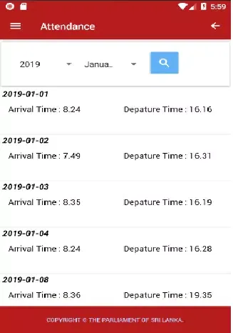 intranet mobileapp Screenshots