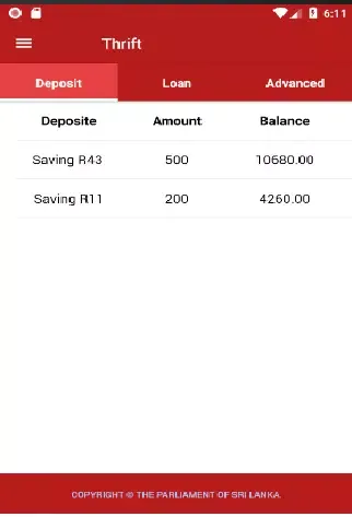 intranet mobileapp Screenshots