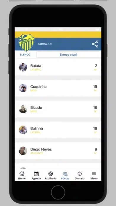 Captures d'écran de Parma F.C.