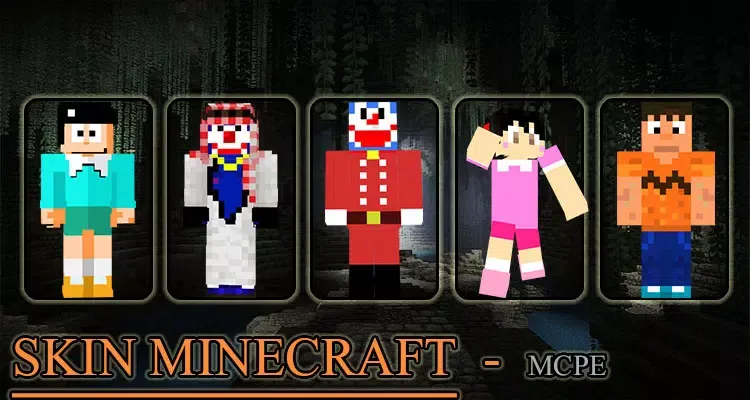 Capturas de pantalla de Doraemon Skin Minecraft