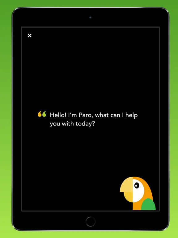 Paro iPad  스크린샷