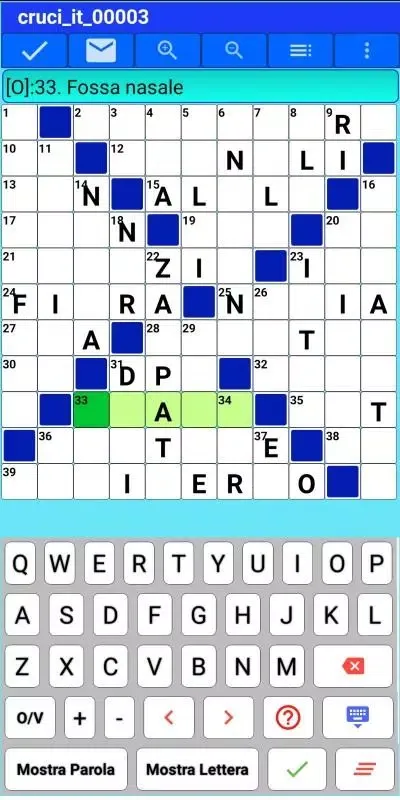 Parole Crociate Facilitate Screenshots