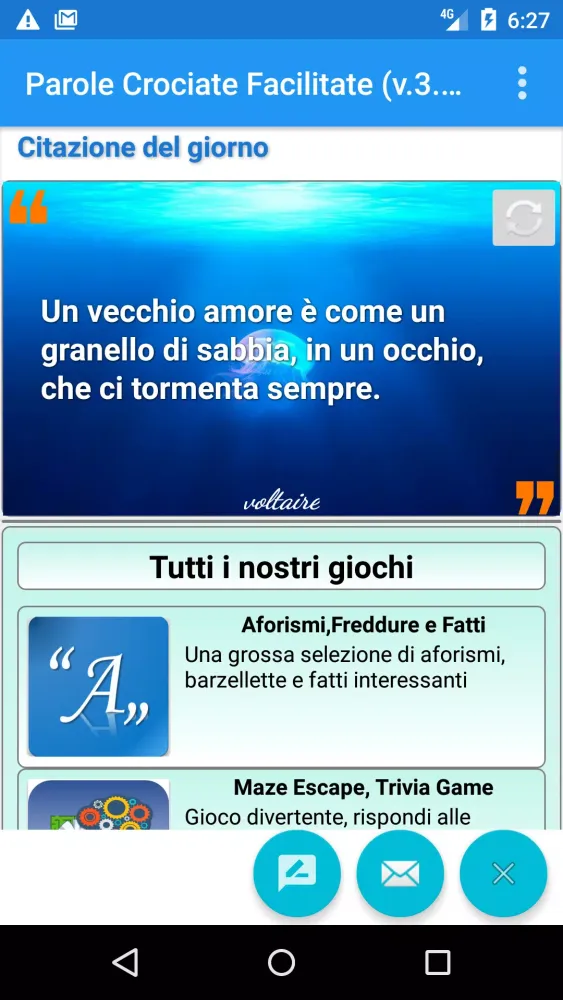 Parole Crociate Facilitate Screenshots