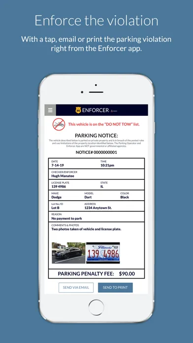 Enforcer - Parking Enforcement স্ক্রিনশট
