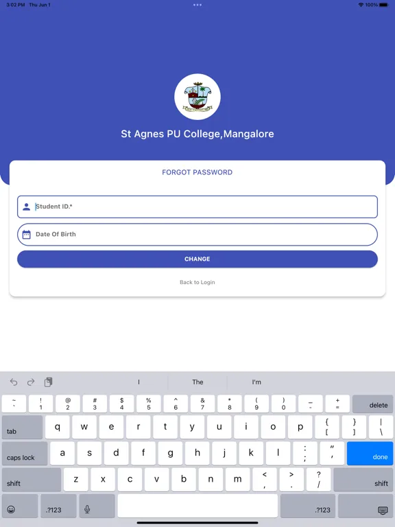 ST AGNES PUC,MANGALORE iPad  Screenshots