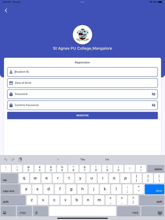 ST AGNES PUC,MANGALORE iPad  Screenshots