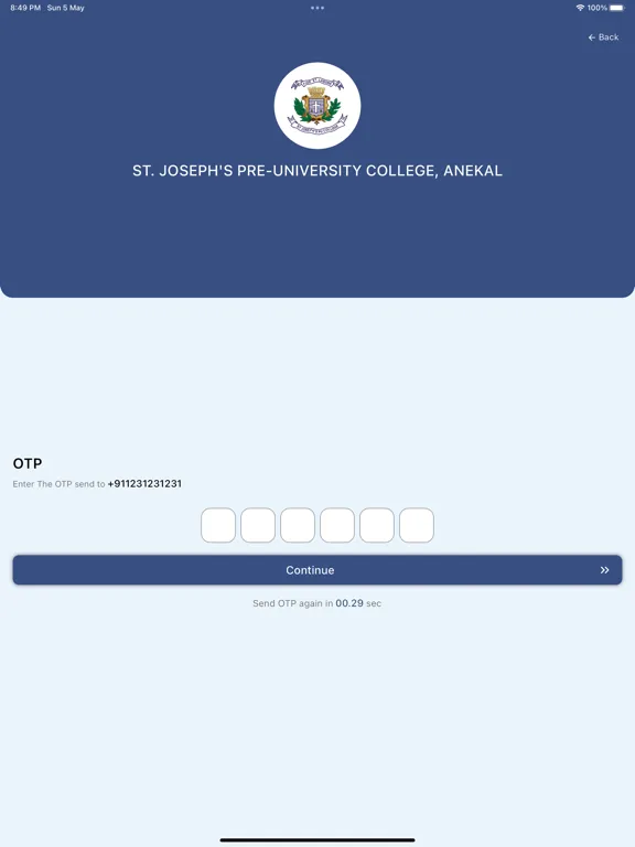 Capturas de pantalla de ST. JOSEPH'S PUC, ANEKAL iPad 