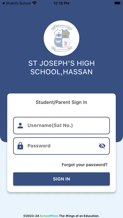 Screenshot di ST JOSEPH HIGH SCHOOL,HASSAN