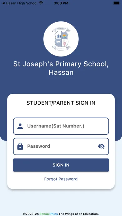 ST JOSEPH SCHOOL,HASSAN স্ক্রিনশট