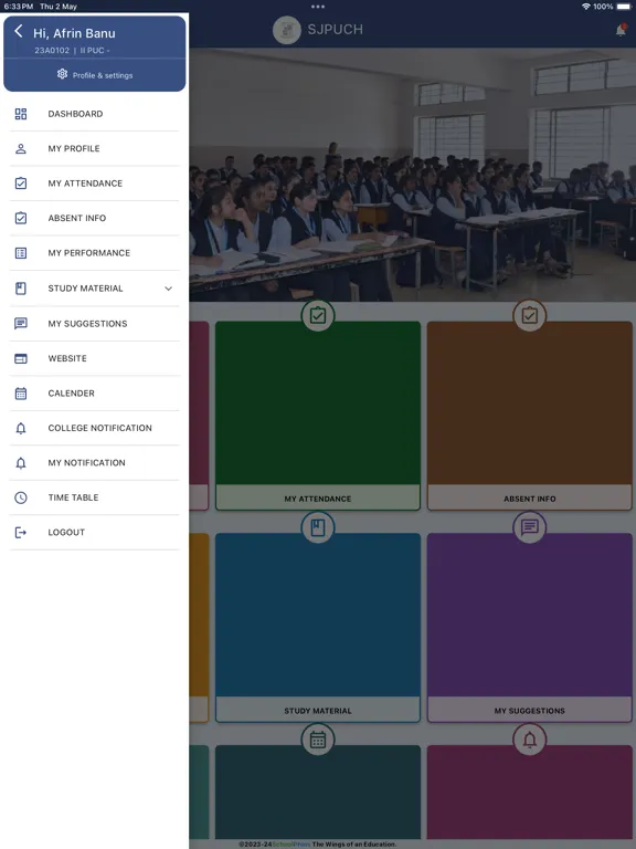 ST. JOSEPH PU COLLEGE,HASSAN iPad  سکرین شاٹس