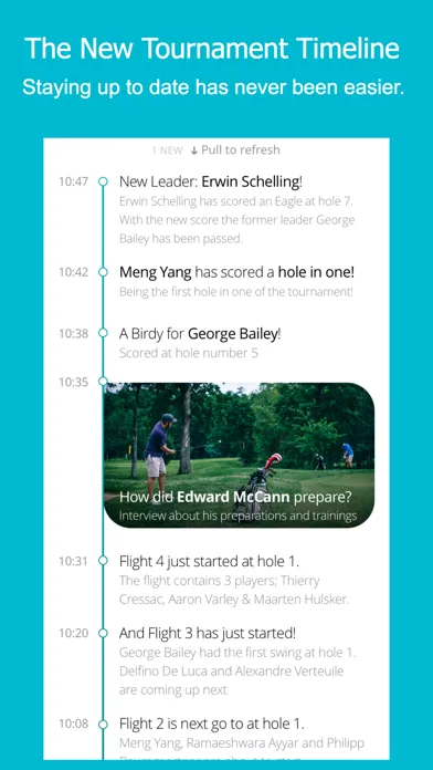 Parrow - Live Golf Scoring 스크린샷
