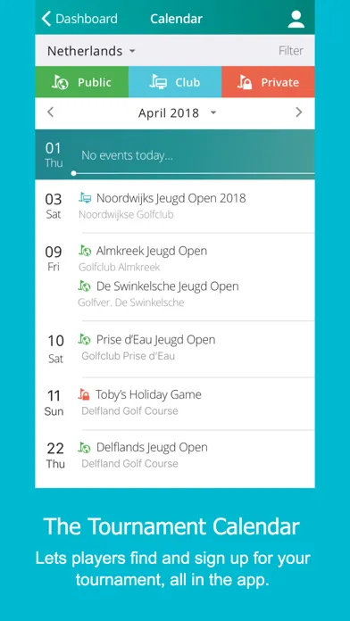 Parrow - Live Golf Scoring 스크린샷
