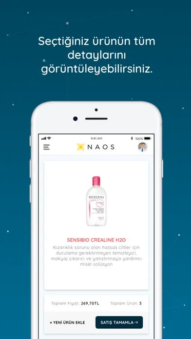 Captures d'écran de Naos Portal