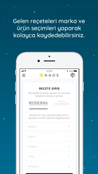 Captures d'écran de Naos Portal