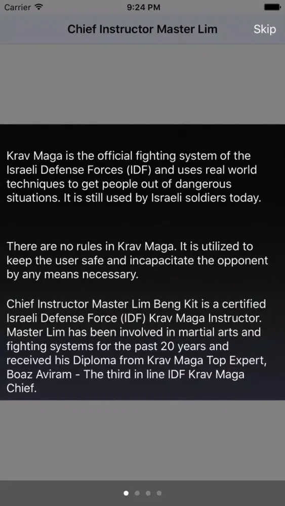 ภาพหน้าจอของ Asia Krav Maga