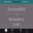 GroceBill - Grocery List App
