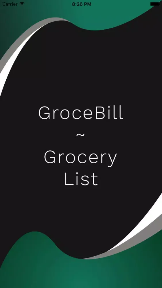 GroceBill - Grocery List App Ekran Görüntüleri