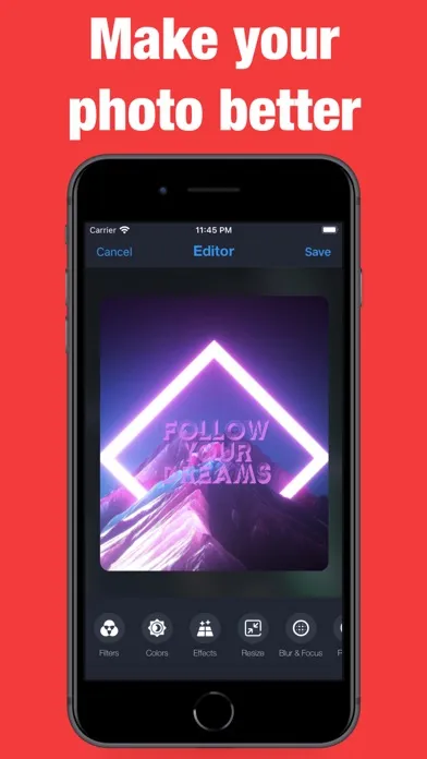 Photo Editor & Collage Effects Screenshots