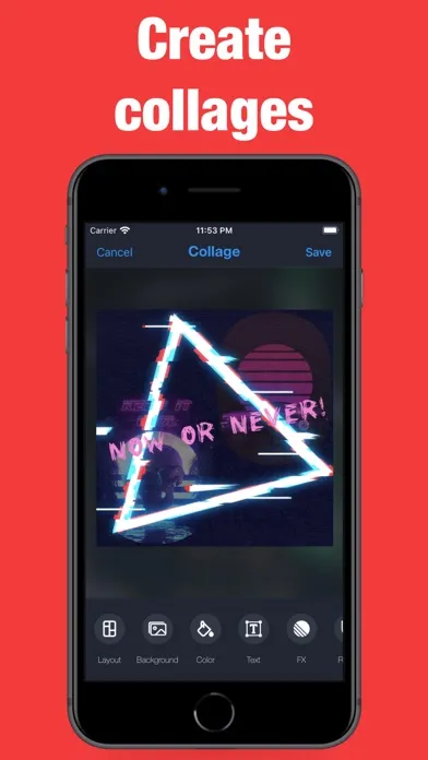 Photo Editor & Collage Effects Screenshots