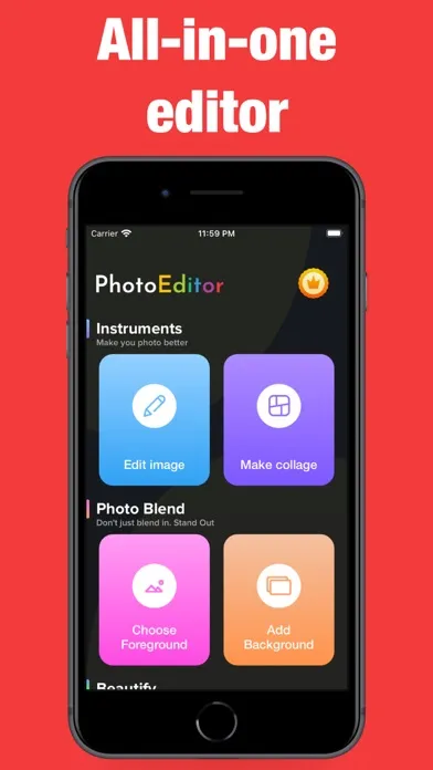 Photo Editor & Collage Effects Screenshots