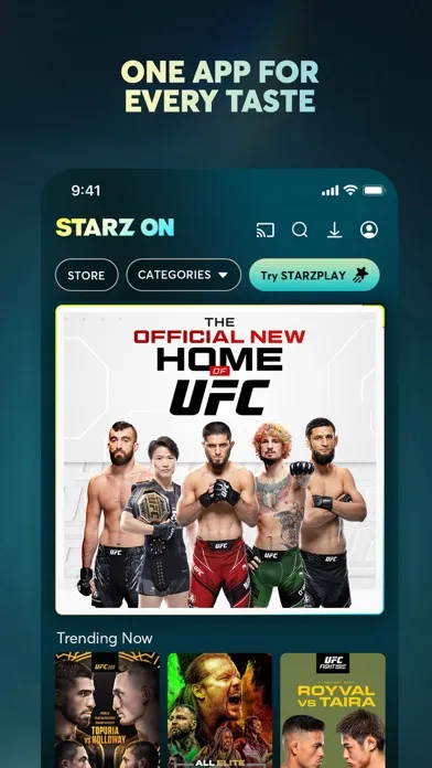 STARZ ON应用截图