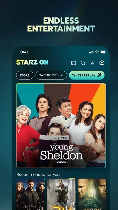 STARZ ON应用截图