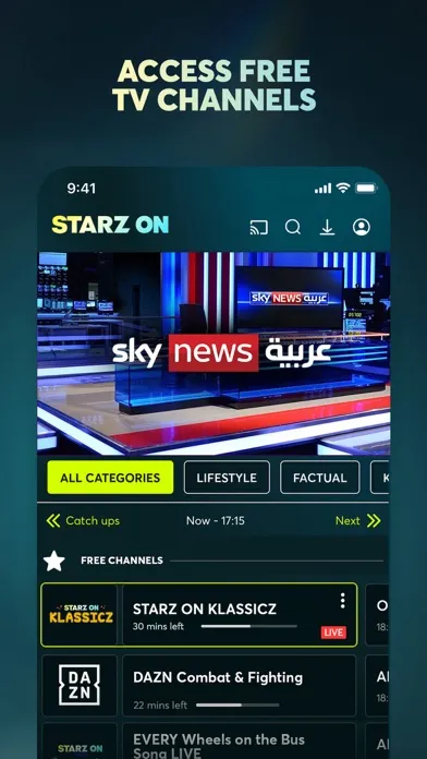 STARZ ON应用截图