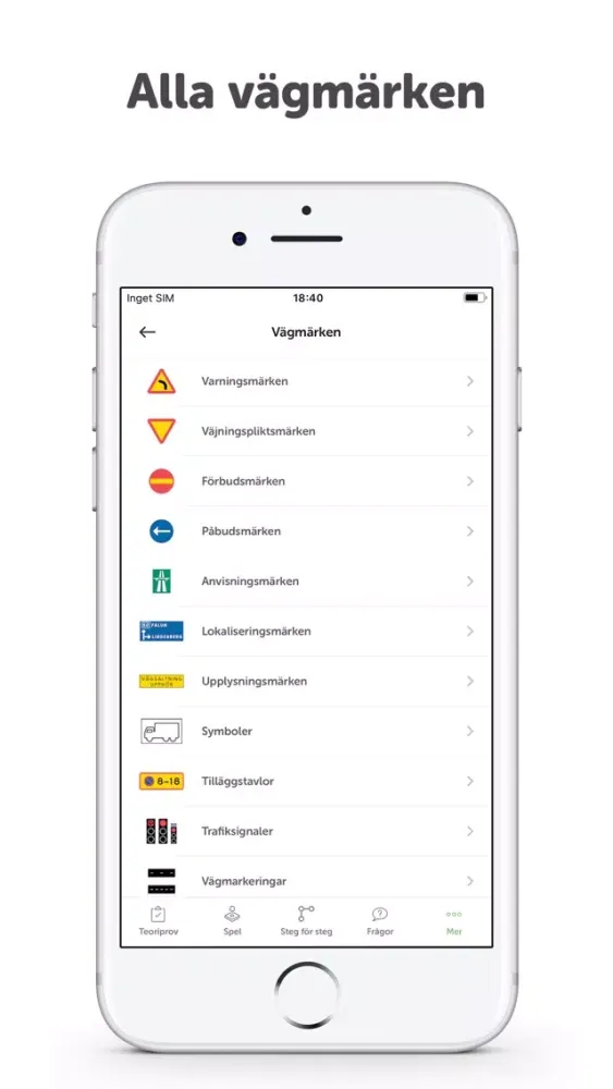 Ta MC-Körkort Screenshots