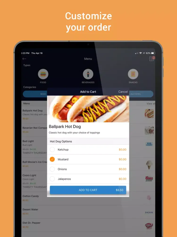 Скриншоты Partake Pay - Order & Pay iPad 