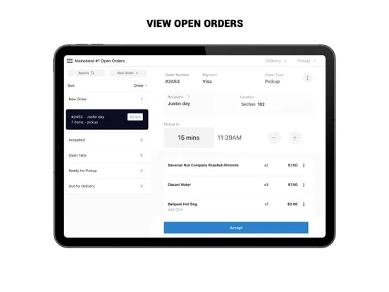 Partake POS iPad  Screenshots