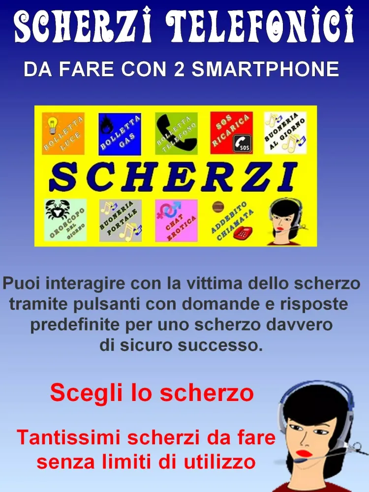 Captures d'écran de scherzi telefonici illimitati