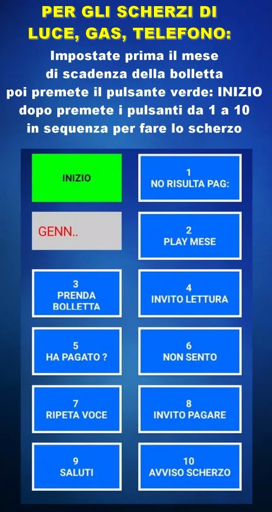 Captures d'écran de scherzi telefonici illimitati