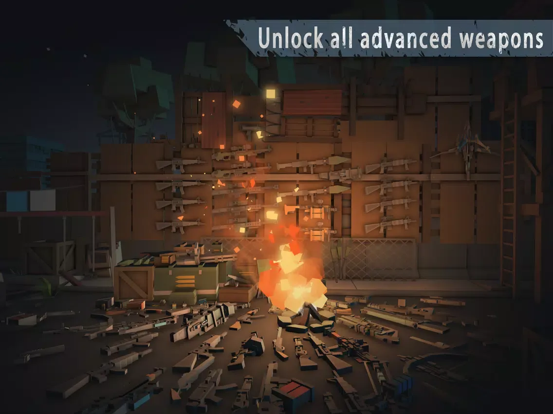 Captures d'écran de Gunslinger: Zombie Survival iPad 