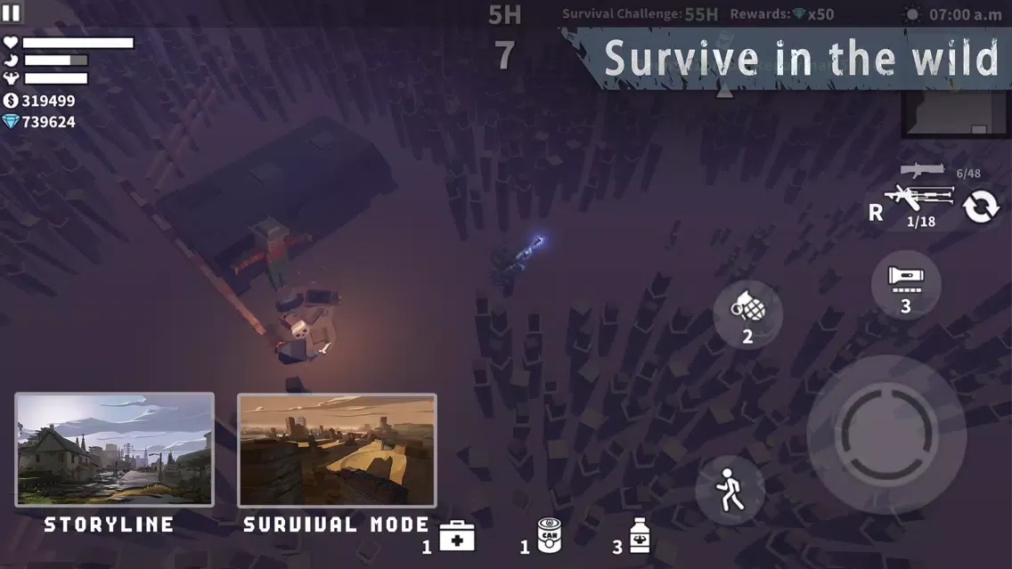 Captures d'écran de Gunslinger: Zombie Survival