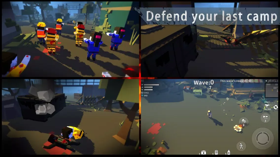 Captures d'écran de Gunslinger: Zombie Survival