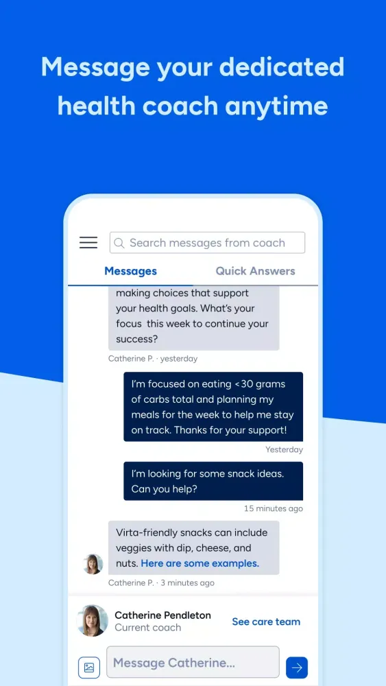 Virta Health应用截图
