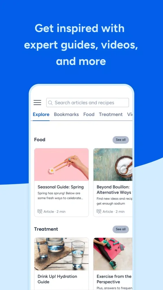 Virta Health应用截图