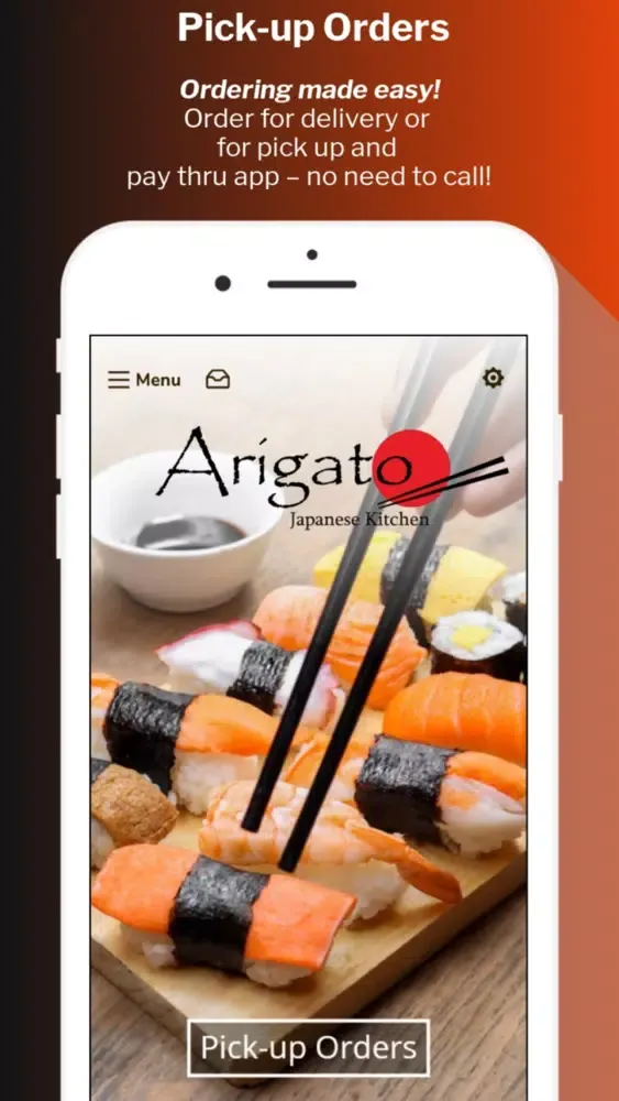 Arigato Hibachi and Sushi应用截图