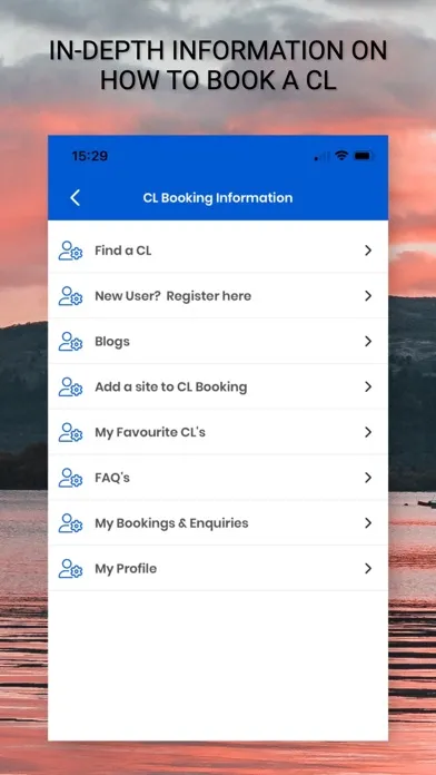 CL Booking স্ক্রিনশট