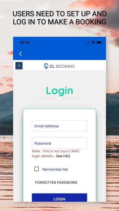 CL Booking স্ক্রিনশট