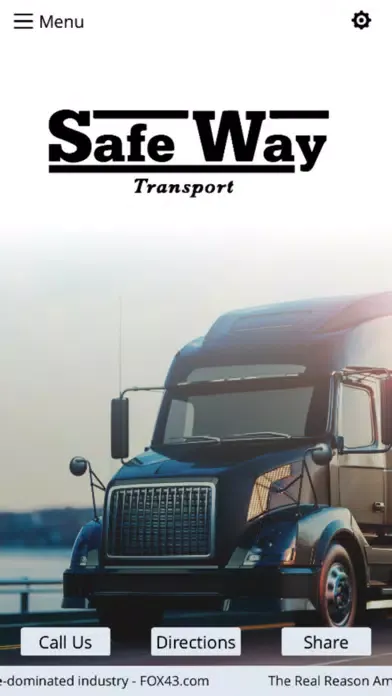 SafeWay Transport Screenshots