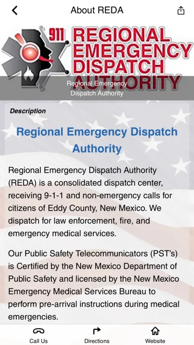 Regional Emergency Dispatch سکرین شاٹس