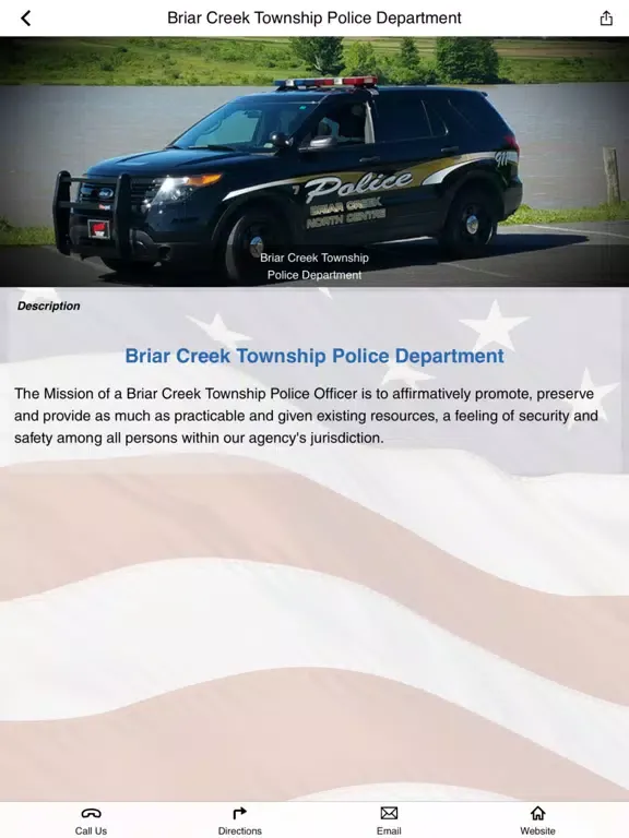 صور Briar Creek Township Police iPad 