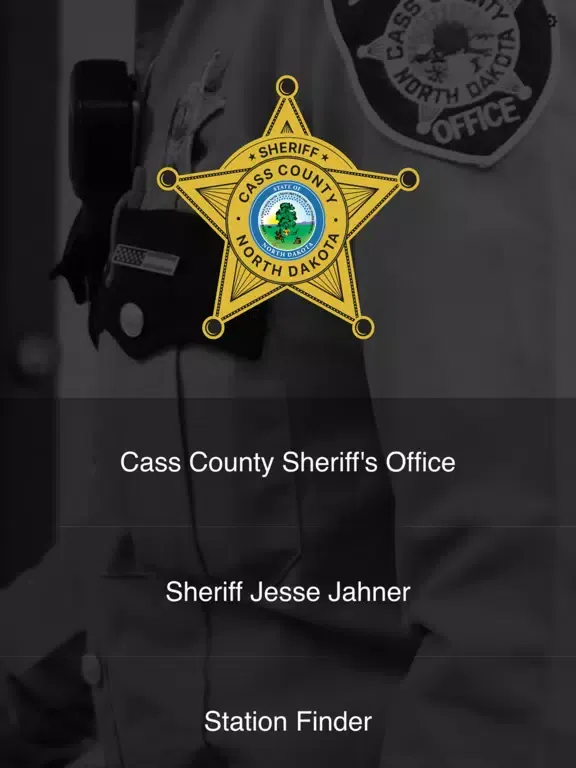 Capturas de tela do Cass County Sheriff's Office iPad 