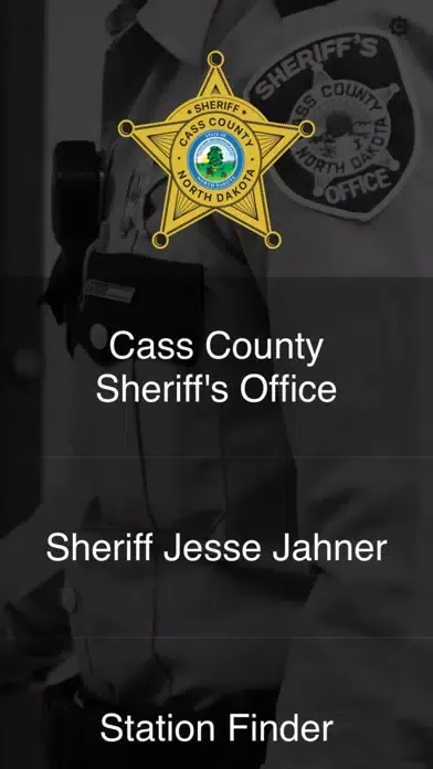 Capturas de tela do Cass County Sheriff's Office