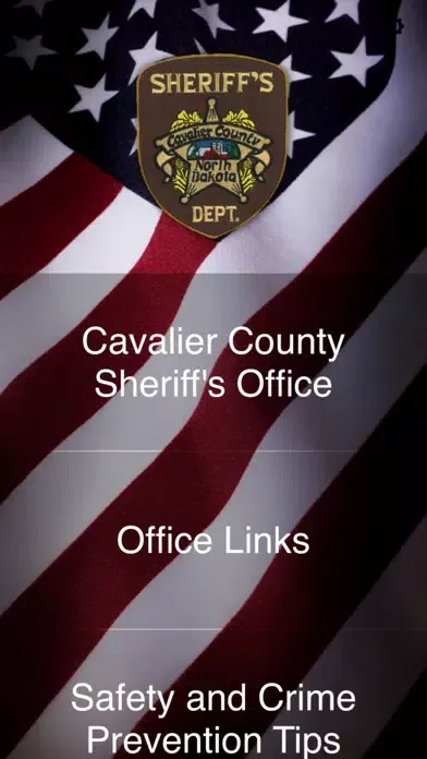 Tangkapan layar Cavalier County SO