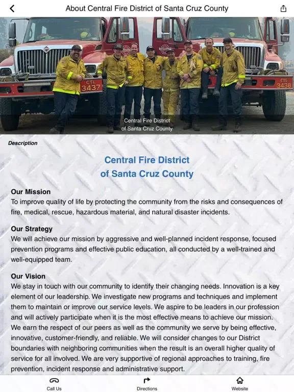 Скриншоты Central Fire District SCC iPad 