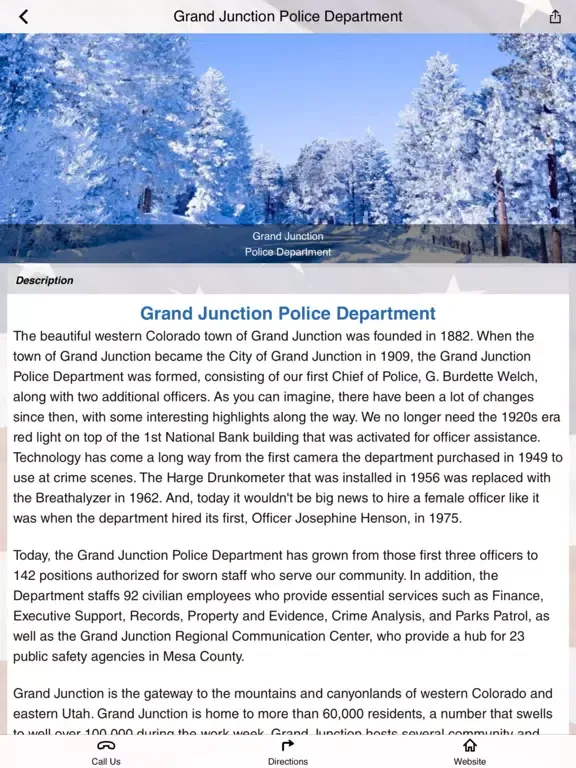 Capturas de pantalla de Grand Junction PD iPad 