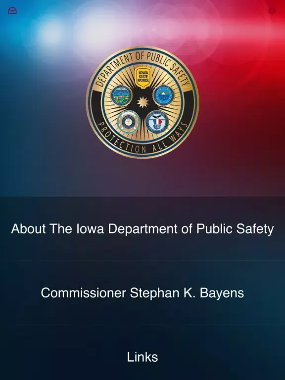 صور Iowa Dept of Public Safety iPad 