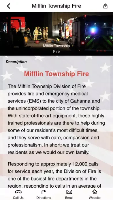 Tangkapan layar Mifflin Township
